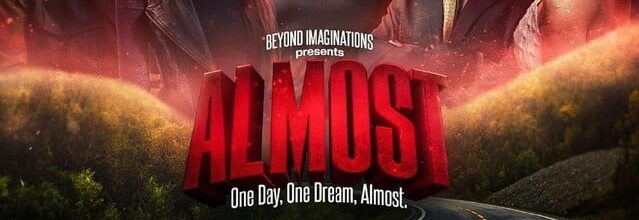 Official poster for Almost, a PVIFF 2026 finalist short film directed by Masýa Beyond Blackmon.